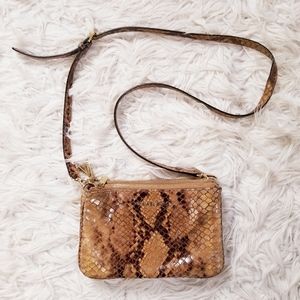 Michael Kors Bedford Gusset Triple Zip Crossbody